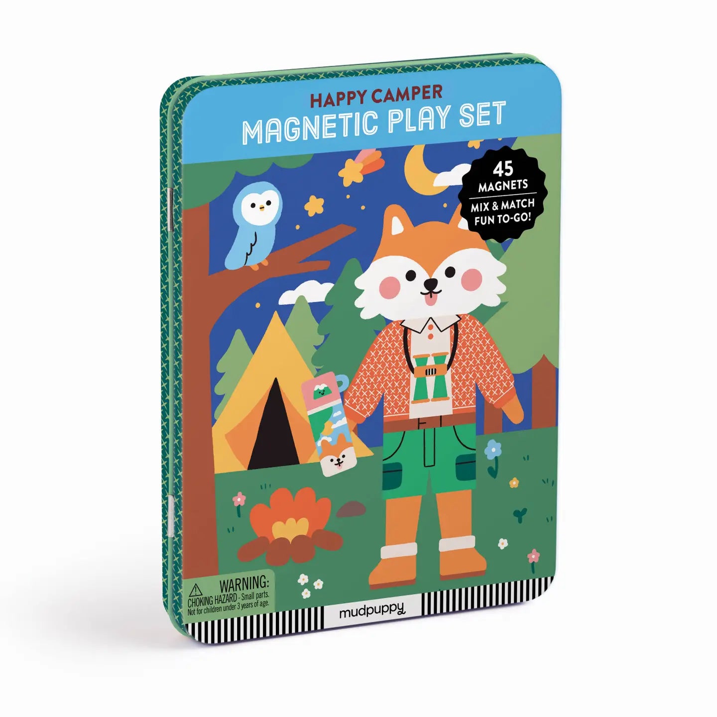 Mudpuppy Magnetic Dress-up: Happy Camper