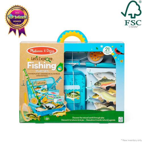Melissa & Doug® Let’s Explore Fishing Play Set