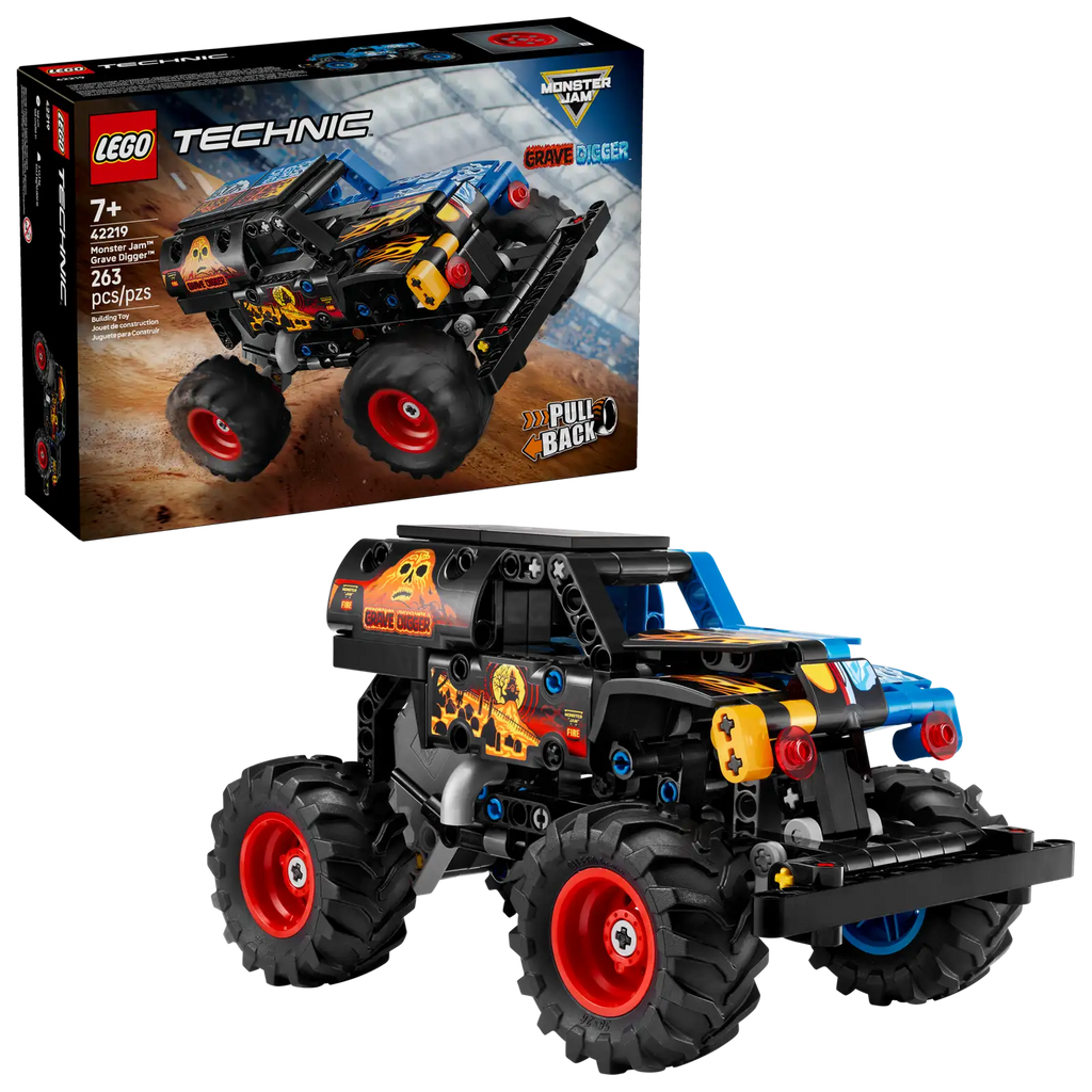 LEGO® Technic Monster Jam™ Grave Digger™ Fire and Ice 42219