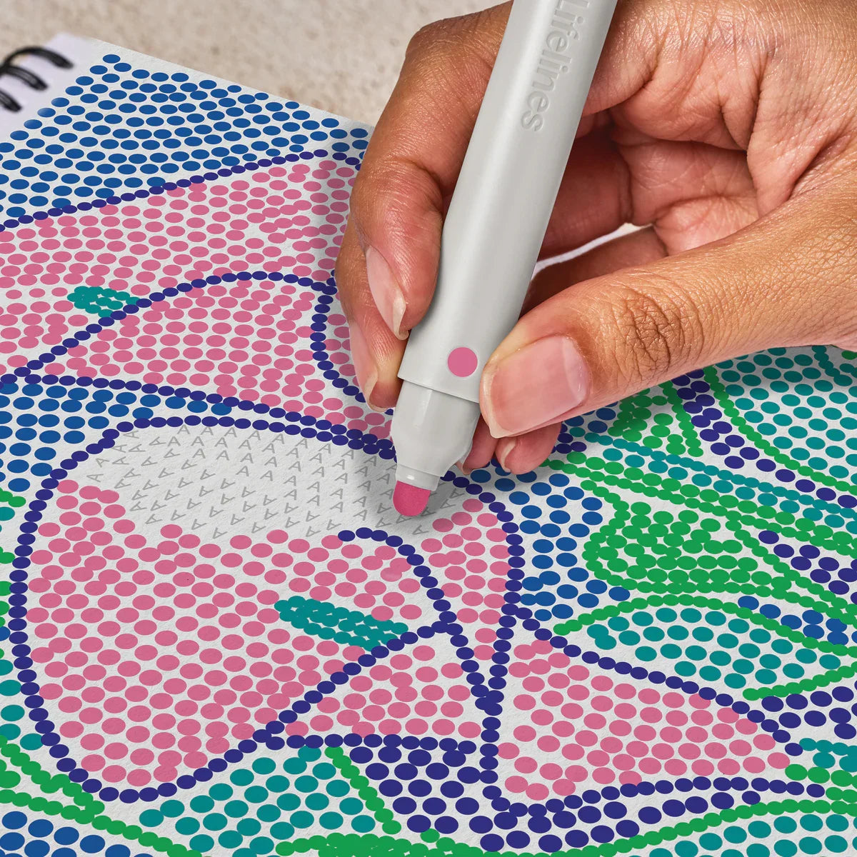 Lifelines® FlowArt® - Dot-By-Letter - Botanicals