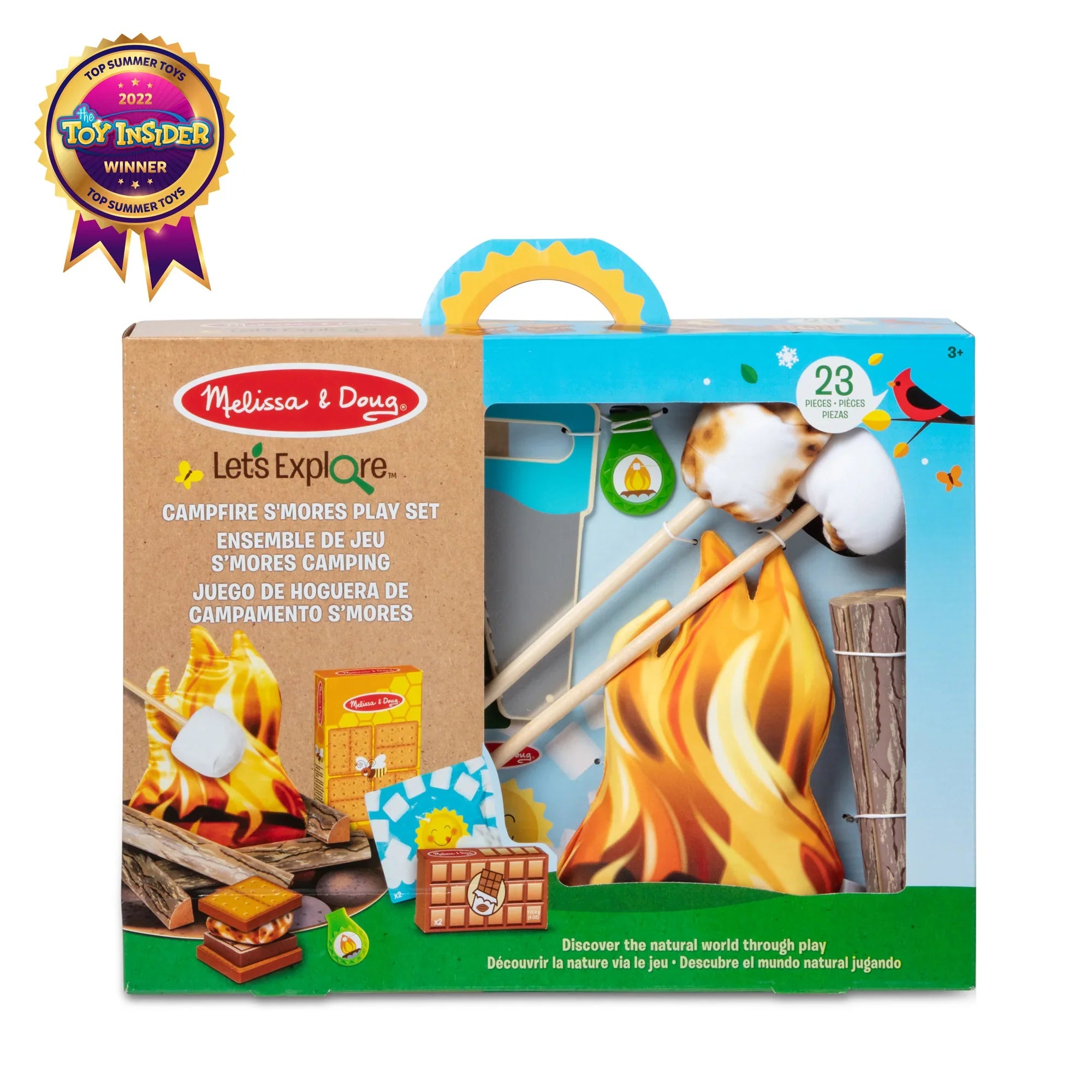 Melissa & Doug® Let's Explore Campfire S'Mores Play Set