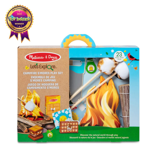 Melissa & Doug® Let's Explore Campfire S'Mores Play Set