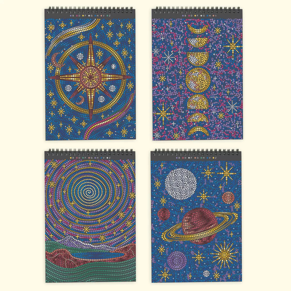 Lifelines® FlowArt® - Dot-By-Letter - Into the Galaxy Metallic