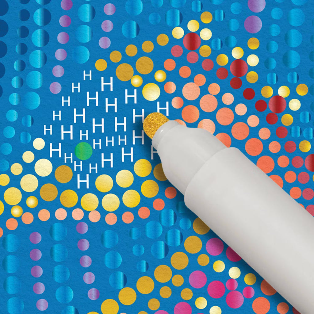 Lifelines® FlowArt® - Dot-By-Letter - Into the Deep Metallic