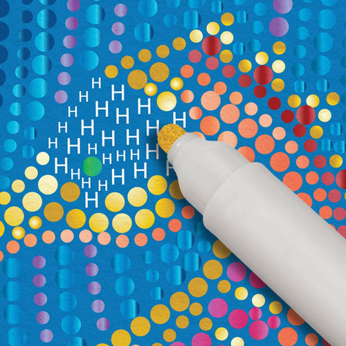 Lifelines® FlowArt® - Dot-By-Letter - Into the Deep Metallic