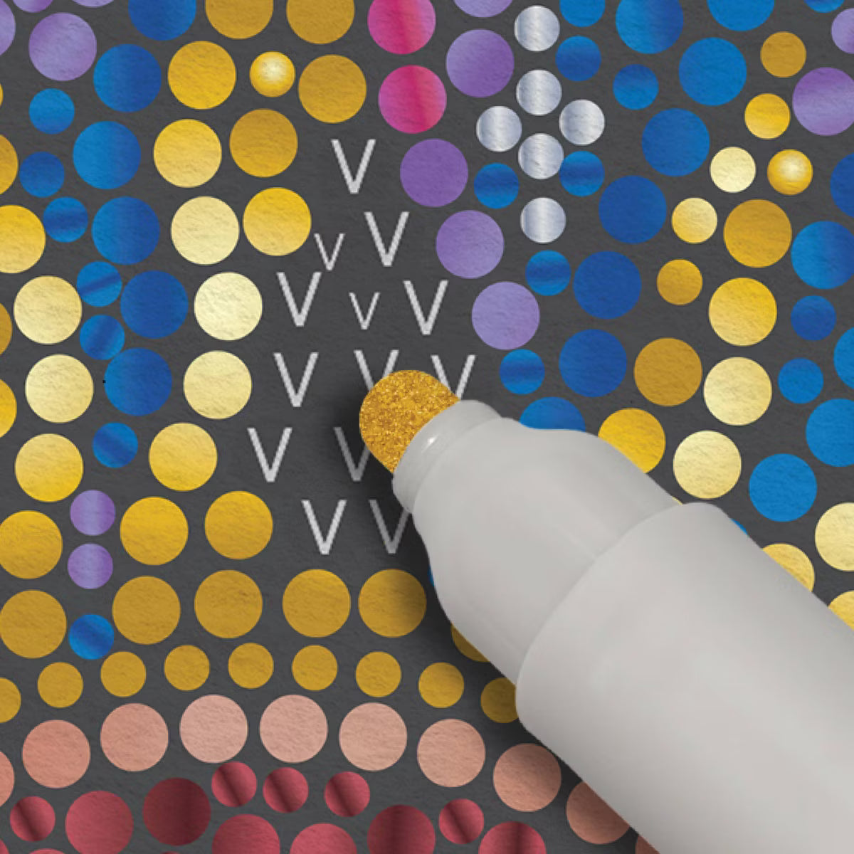 Lifelines® FlowArt® - Dot-By-Letter - Into the Galaxy Metallic