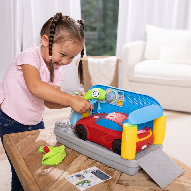 Melissa & Doug® Spray & Shine Car Wash Play Set