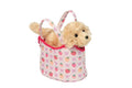 Douglas Sassy Pet Sak Berry Sweet with Golden Retriever 6.5"