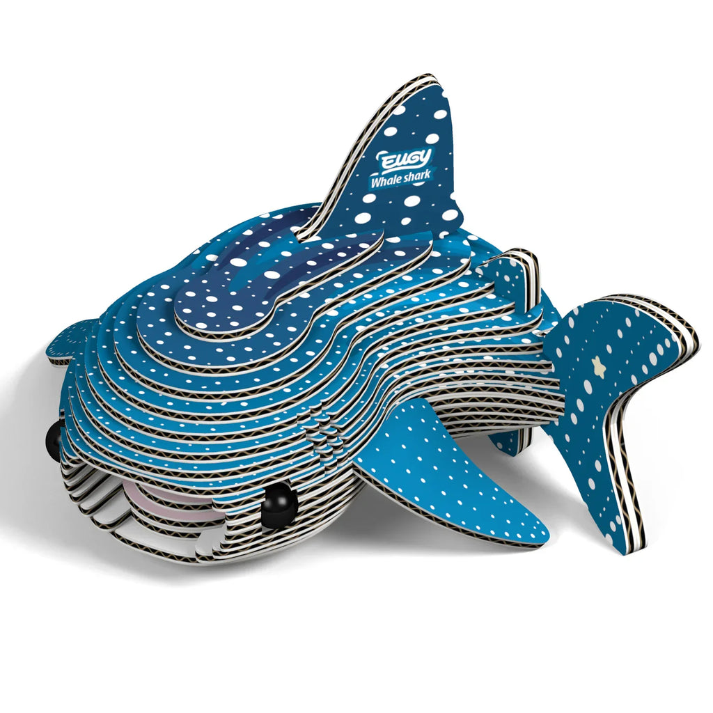EUGY Cardboard Model Kit: Whale Shark
